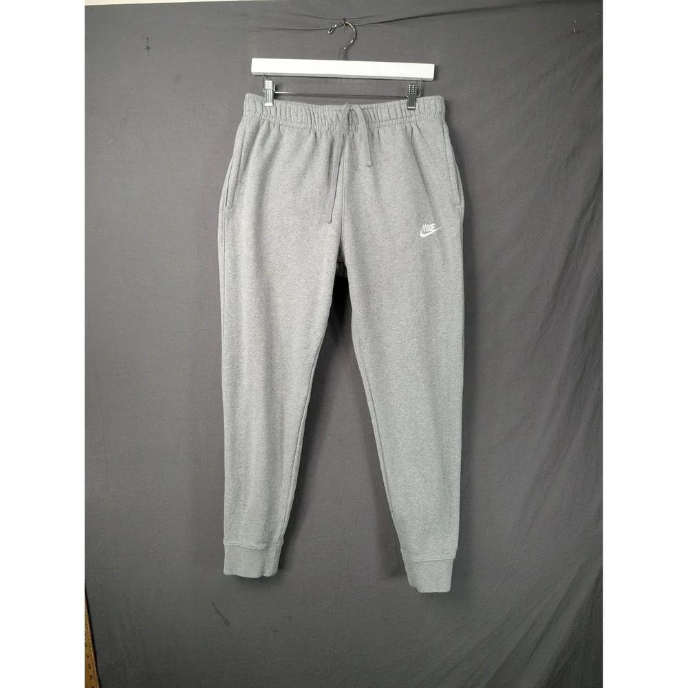 Nike Mens Club Fleece Jogger Pants Grey  Size Large